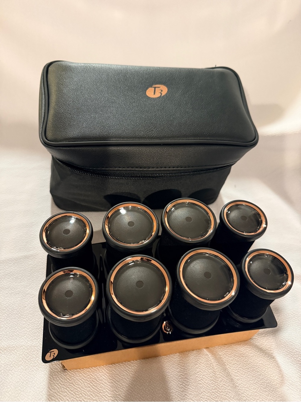 NEW T3 Volumizing Hot Rollers LUXE Set of 8 Hair Curlers | 4 XL & 4 L - Picture 6 of 8